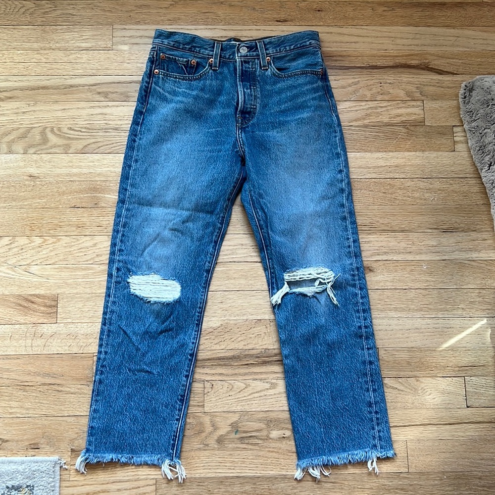 Wedgie Straight Levi’s